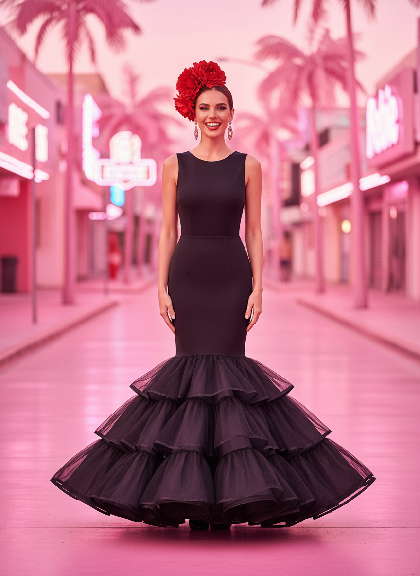 BLACK FLYING CANCAN EM200