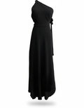LONG BLACK DRESS 6244